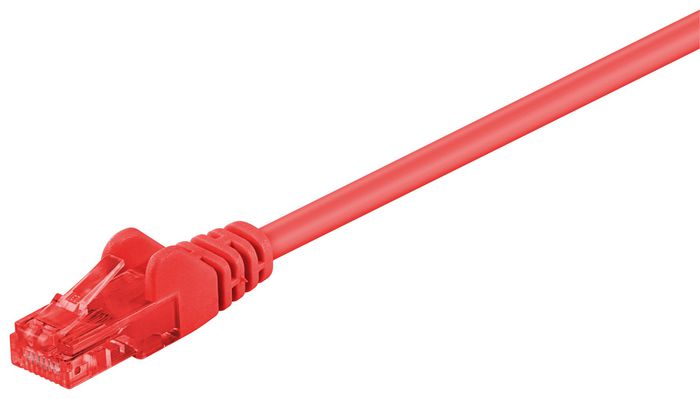 MicroConnect CAT6 U/UTP Network Cable 25m, Red - W125176780