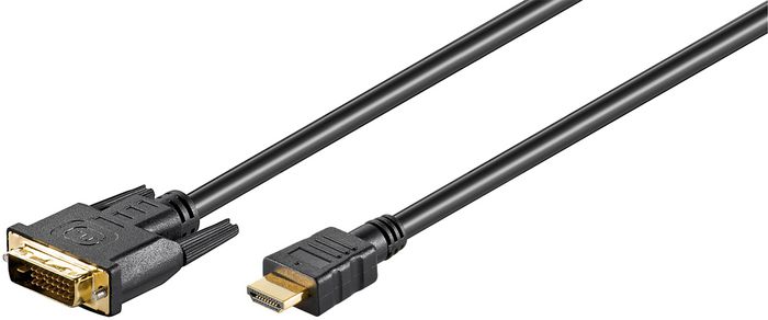 MicroConnect HDMI - DVI-D (24+1) Dual-Link Cable 3m - W125322712