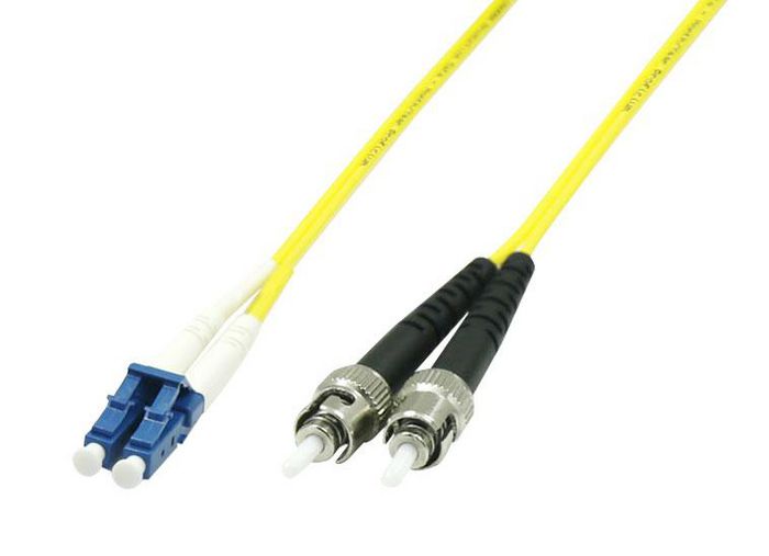 MicroConnect Optical Fibre Cable, LC-ST, Singlemode, Duplex, OS2 ...