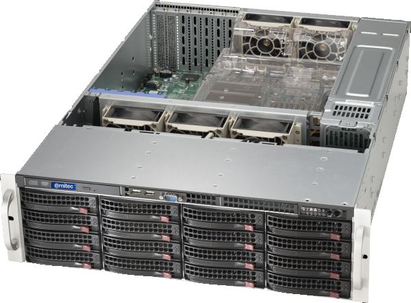 Ernitec i7 9700, 32GB, 2x250GB SSD, EasyView V8 server incl. 120TB Storage & HW RAID - W127009516