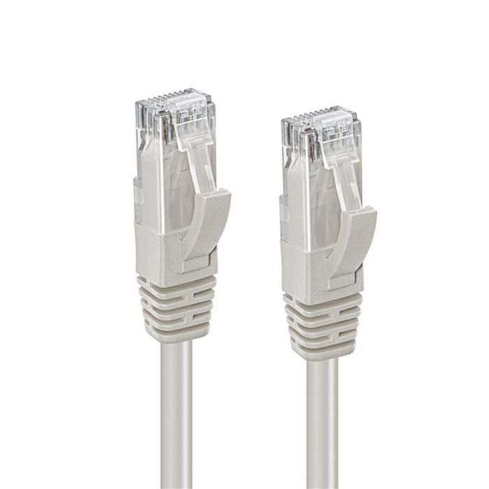 MicroConnect CAT6A UTP Network Cable 5.0m, Grey - W125878644