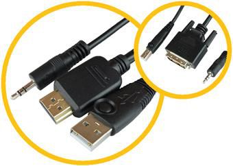 Raritan HDMI+USB+audio, 1.8 m - W125345070