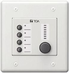 TOA 24 V DC, CPEV/CAT5, 4 function buttons, 1 volume control, 50 mA - W125923459