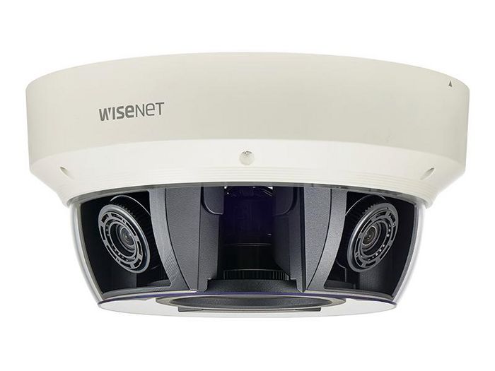 Hanwha 1/1.8" 6M CMOS, 20MP 2560x1920, 30fps WDR off/on, 5MP x4 Sensor