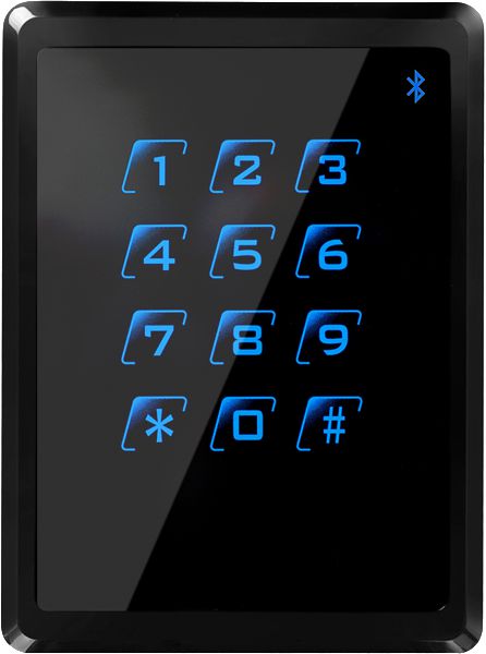 Vanderbilt BLUE-B Bluetooth Reader, Wiegand, Keypad - W125656160
