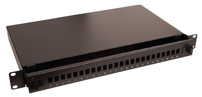 Lanview 24-Port Fibre patch panel for SC simplex/LC duplex connectors Fiber ODF - W125944819