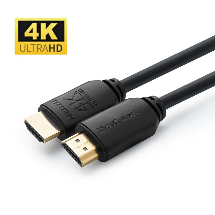 MicroConnect HDMI Cable 4K, 10m - W125943237