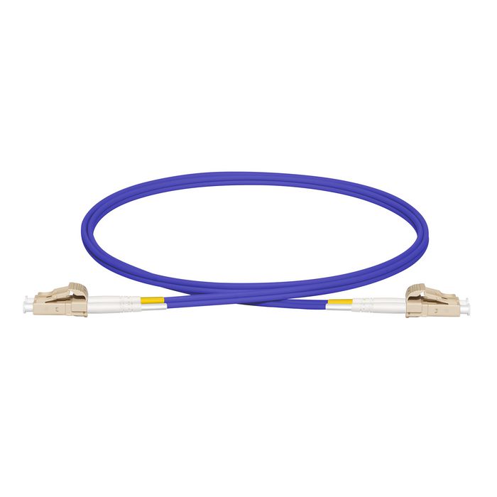 Lanview LC-LC Multimode fibre cable duplex 1m OM4 LSZH - W125944834