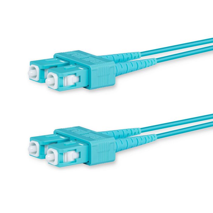 Lanview SC-SC Multimode fibre cable duplex 5m OM3 50/125 LSZH - W125944806