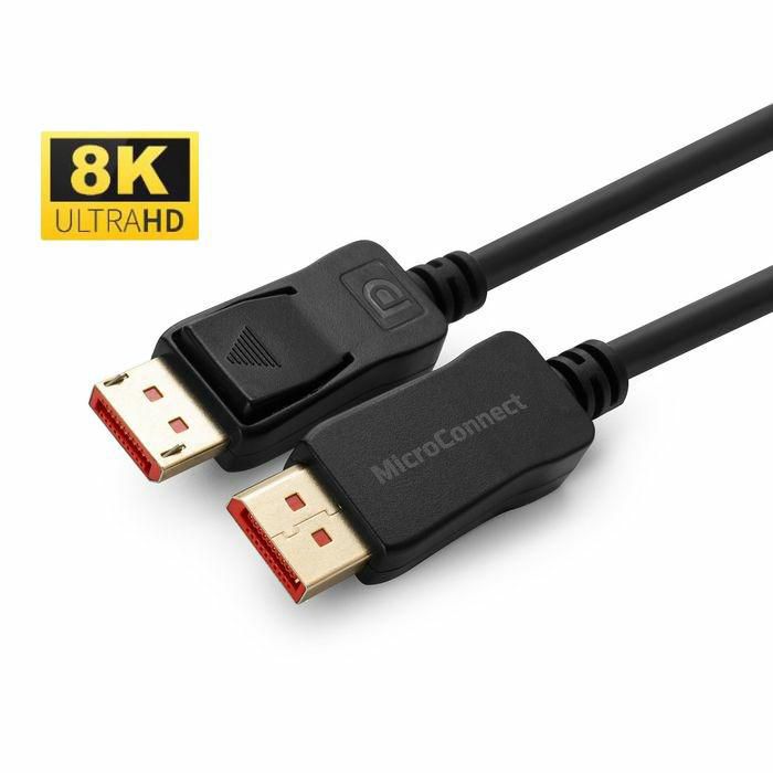 MicroConnect 8K DisplayPort 1.4 Cable, 2m - W125944728