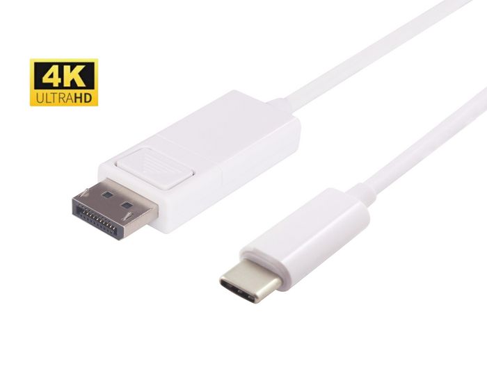 MicroConnect USB-C to DisplayPort adapter Cable 2m - W124577103