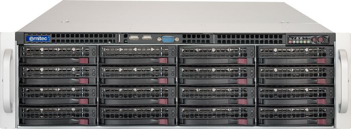Ernitec 16 Bay 2U rack server - 120TB Storage - W126742989