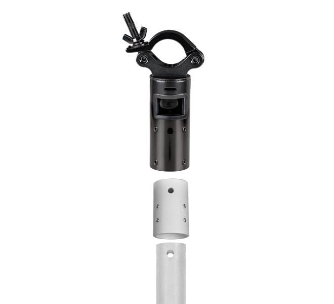 B-Tech Pole Adapter, White - W125963218