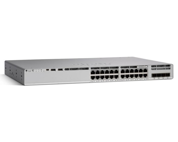 Cisco Catalyst 9200L 24-port PoE+ 4x1G uplink Switch, Network ...