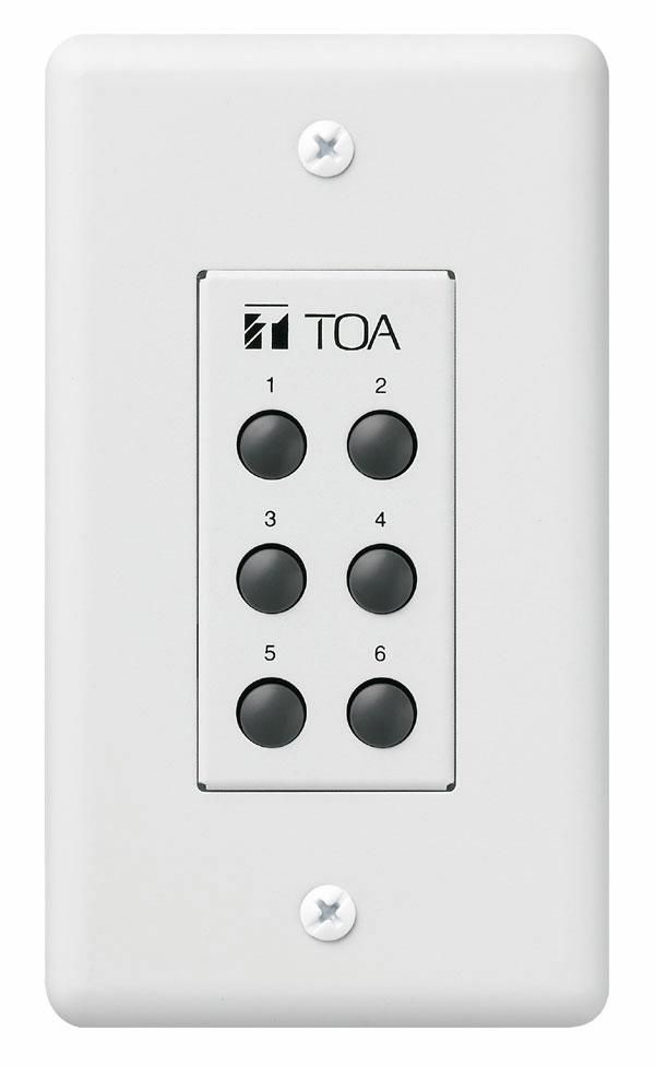 TOA 6 buttons, M3 screw terminal, 0.17 kg - W126722669