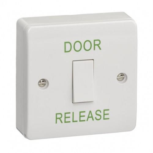 STP Door release button, White/Green - W126740450