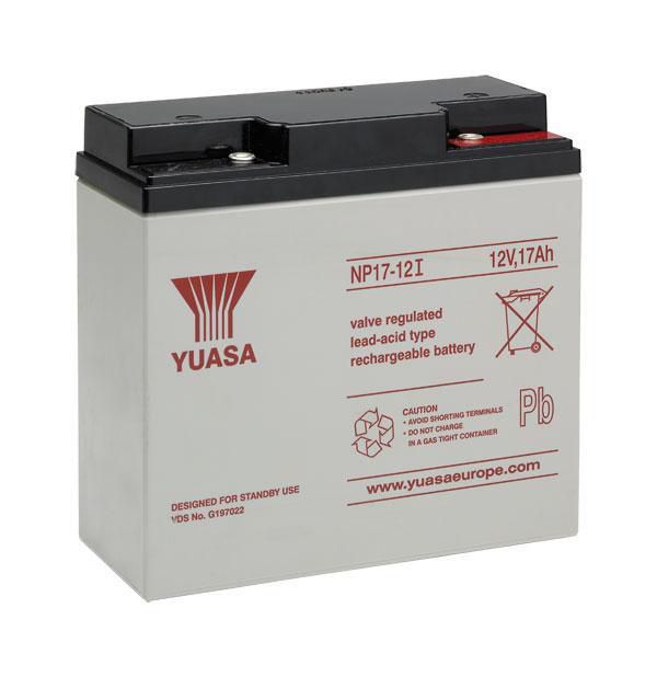 Yuasa 12V 17Ah General Purpose VRLA Battery - W126740973