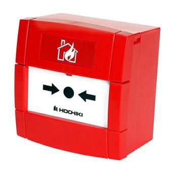 Hochiki Conventional Call Point with Back Box Red - W126736932