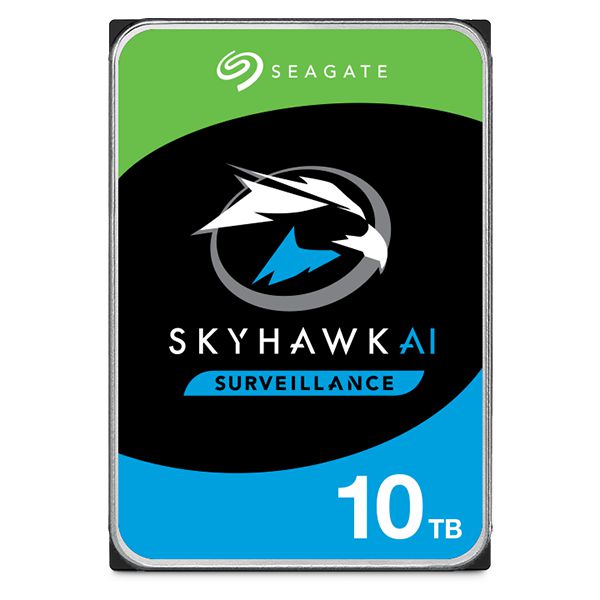 Seagate 10TB AI Permanently Rated CCTV HDD - W126719960