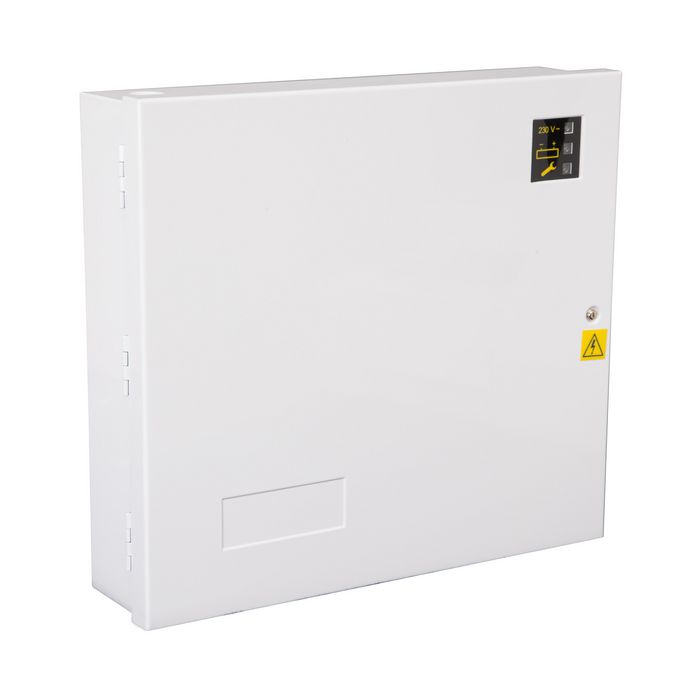 RGL A 13.8vdc 3 amp Power Supply in a large hinged housing 310h x 340w x 80d (mm) with multi indicator - W126739123