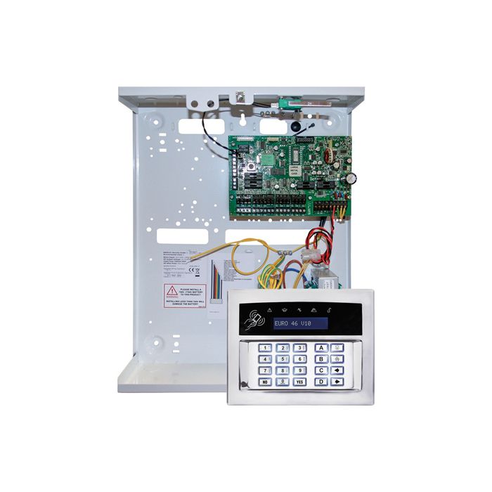 Pyronix DEV Combined Euro 46 Small Panel with keypad - Modem not included, Grade 2 - W126738860