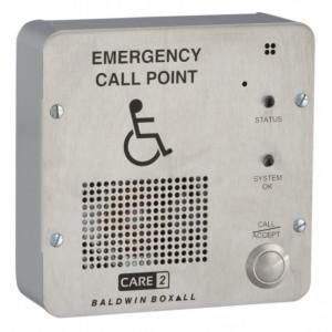 Baldwin Boxall Stainless Steel Disabled Refuge Point - W126732856