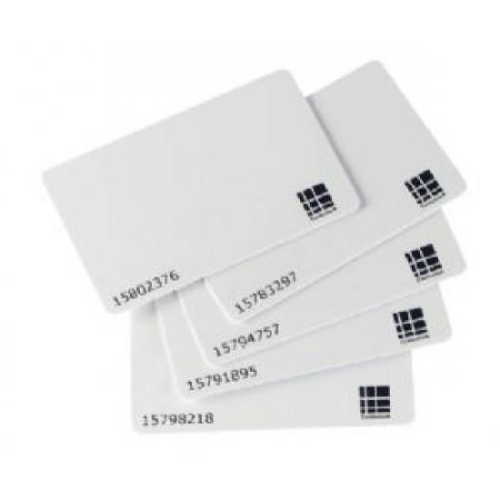 ControlSoft Numbered Proximity Card: White, ISO type (ID card print quality), with card number printed on card. - W126734517