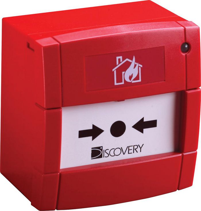 Apollo Fire Detectors Discovery Manual Call Point with Isolator - Red (Surface) - W126741284