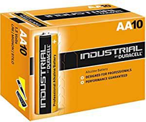 Duracell Industrial AA Alkaline  battery Pk 10 - W126721252