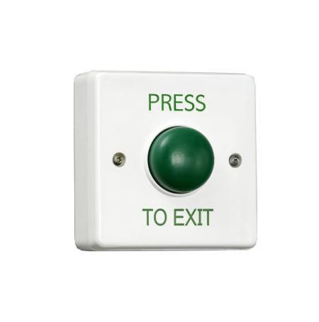 RGL Standard White Plastic & Green Dome Button,4 Amp Load,Internal Only,Includes Back B - W126739209