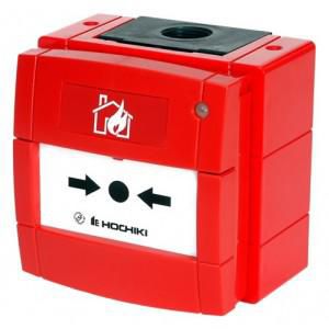 Hochiki Weatherproof Addressable Call Point with SCI Red - W126737064