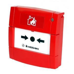 Hochiki Analog Addressable Manual Call Point with SCI, Red - W126737062