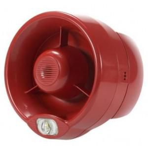 Hochiki FIREwave Wireless Wall Sounder VAD, Red Case - W126737067