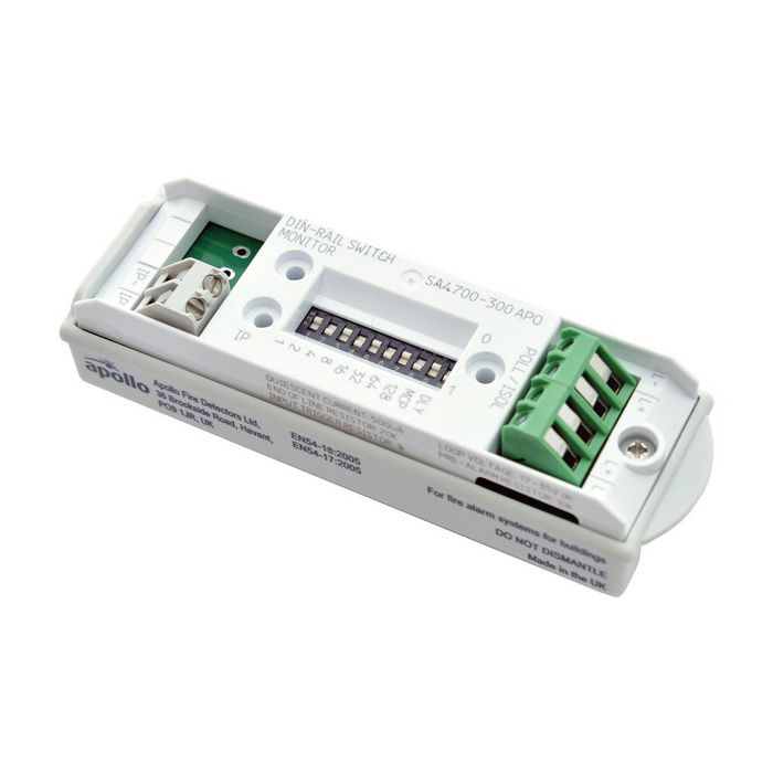 Apollo Fire Detectors Intelligent DIN-Rail Switch Monitor - W126741345