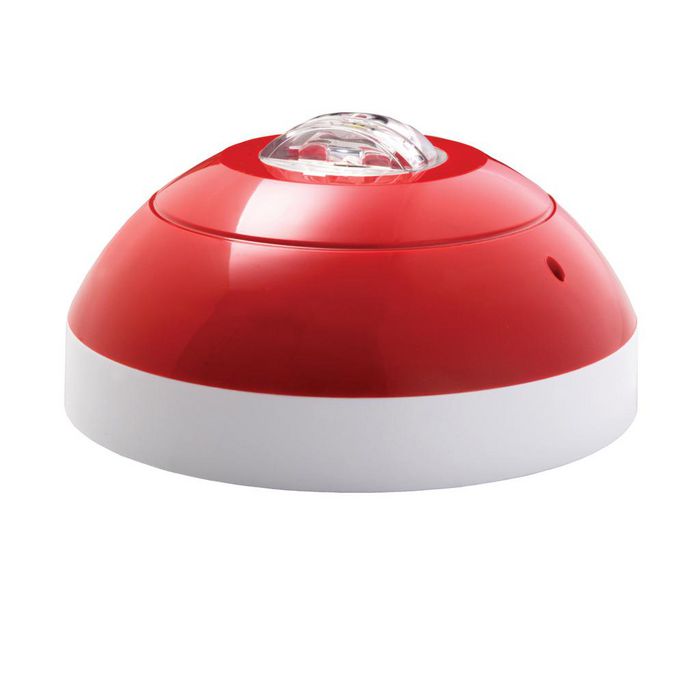 Apollo Fire Detectors Cat W. Loop Powered VAD (Red body, white flash) W-2.5-7 - W126741237