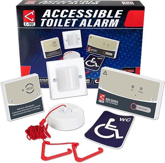 C-TEC Emergency assistance/disabled persons alarm kit to BS8300, battery backed - W126735587