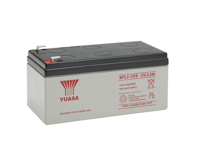 Yuasa NP3.2-12 (12V 3.2Ah) Yuasa General Purpose VRLA Battery - W126740981