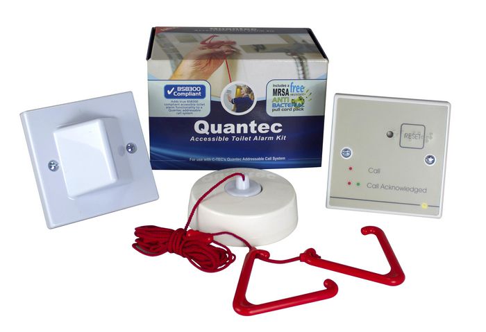 C-TEC Quantec Accessible Toilet Alarm Kit - W126735674