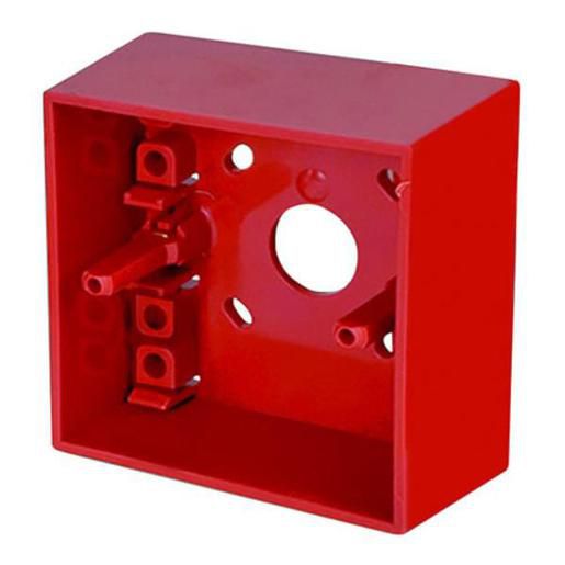 Hochiki 32mm Deep Surface Mounting Box (Red) - W126737108