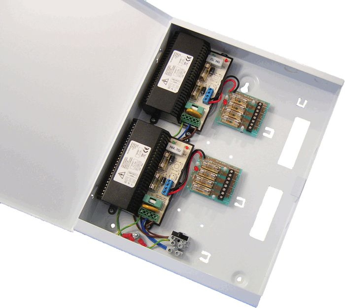 Elmdene 12V dc 8A Vision Range Boxed Power Supplies for CCTV Applications - W126731144