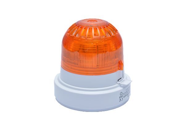 Apollo Fire Detectors XPander Sounder VI (Amber) with Mounting Base (White) - W126741369