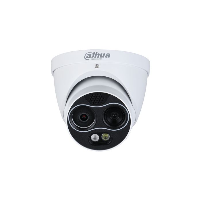 Dahua Wizsense Thermal Network Hybrid Eyeball Camera, 2m Lens, 4MP,PoE, Micro SD, IP67 - W126630167