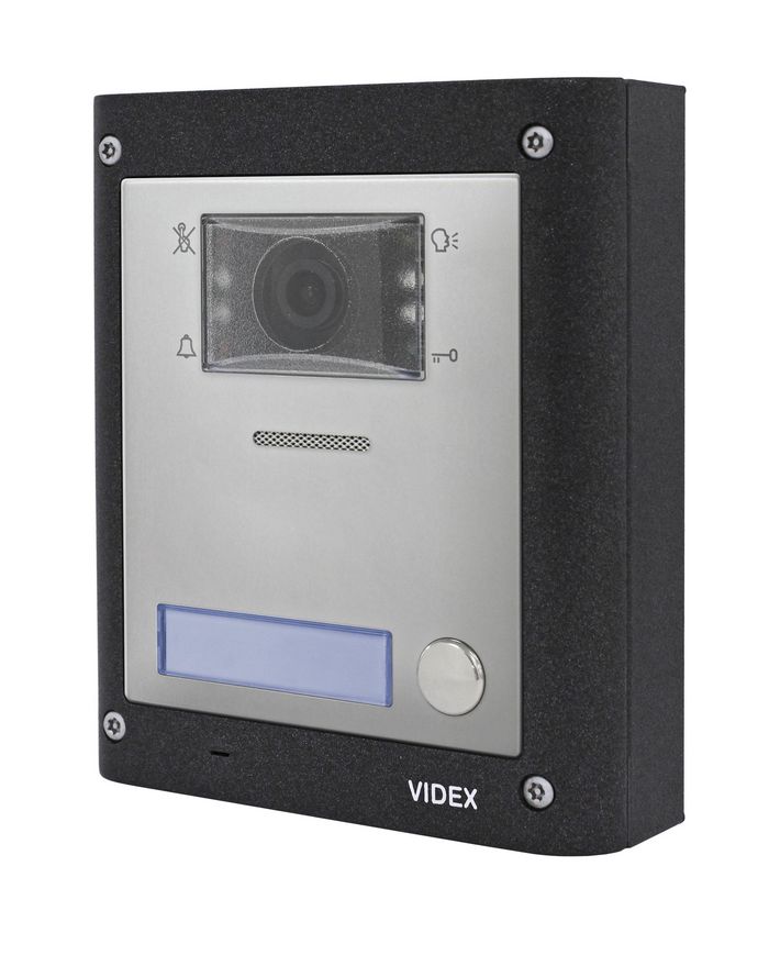 Videx 1 Button With Prox Reader Surface 2 Wire Video Kit c/w 6286 Handset - W126730318