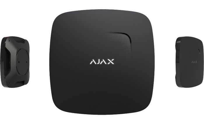 Ajax Systems Fire Protect Plus  - Wireless smoke, heat & carbon monoxide detector with sounder BLACK - W126732564