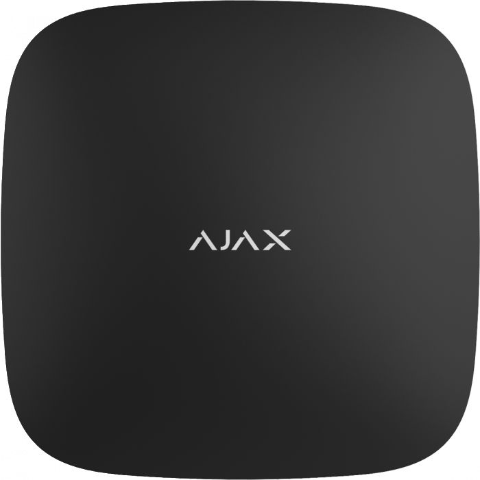 Ajax Systems HUB 2 Plus Advanced control panel w/alarm photo verification(2x SIM 4G/3G/2G Ethernet WIFI) PD BLACK - W126732442