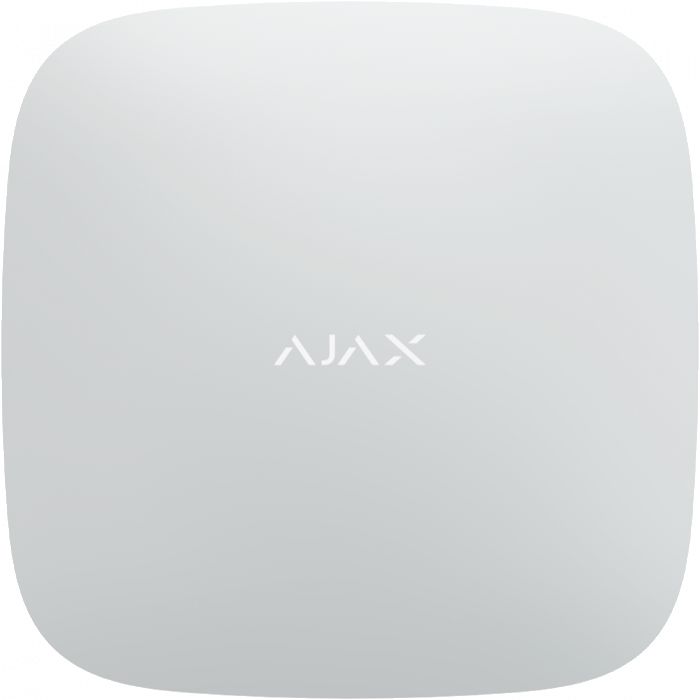 Ajax Systems HUB 2 Plus Advanced control panel w/alarm photo verification(2x SIM 4G/3G/2G Ethernet WIFI) PD WHITE - W126732443