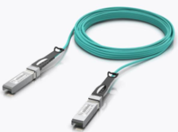 Ubiquiti Long-range SFP+ direct attach cable with a 10 Gbps maximum throughput rate. - W126990974