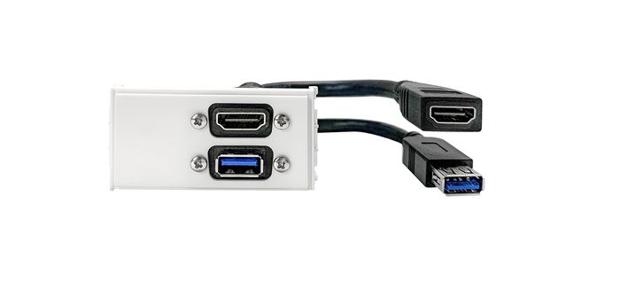 Vivolink Outlet Panel HDMI + USB3.0 - W127016778