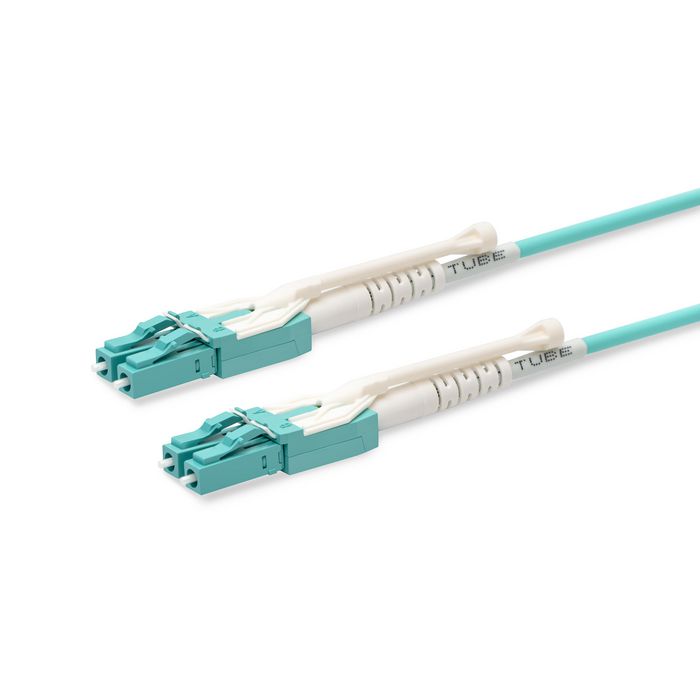 Lanview Fiber patch cords LC Uniboot  to LC Uniboot  duplex OM4  10m 3.0mm LSZH (Grade C) - W126994948