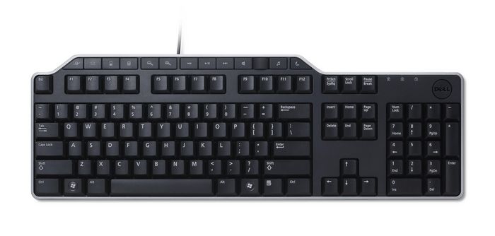 Dell Spain, Keyboard, External, USB, Spanish, 105 Keys, KB522 Windows 8 ...